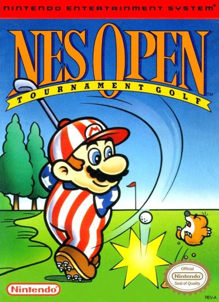 Capa do jogo NES Open Tournament Golf