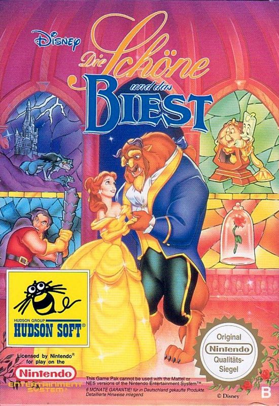 Capa do jogo Disneys Beauty and the Beast