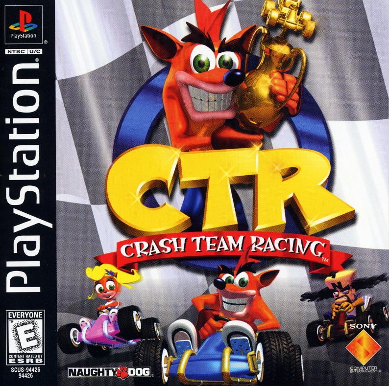 Capa do jogo CTR: Crash Team Racing
