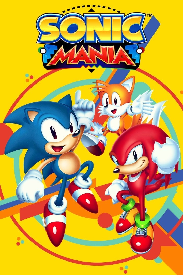 Capa do jogo Sonic Mania