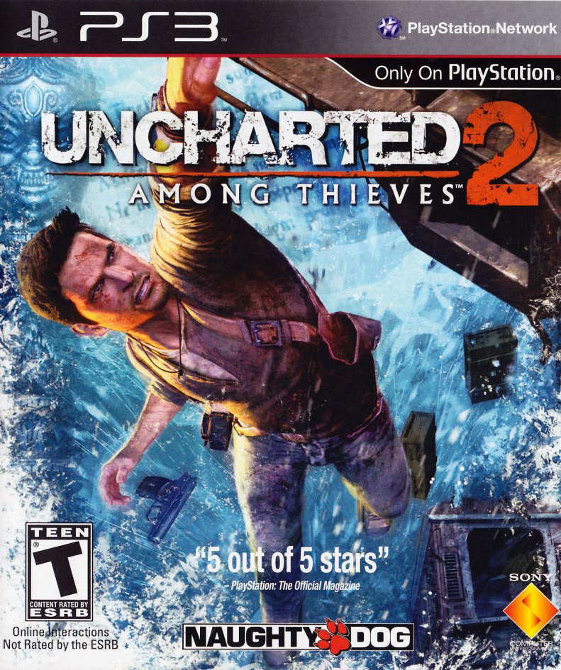 Capa do jogo Uncharted 2: Among Thieves