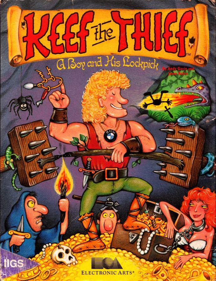 Capa do jogo Keef the Thief: A Boy and His Lockpick