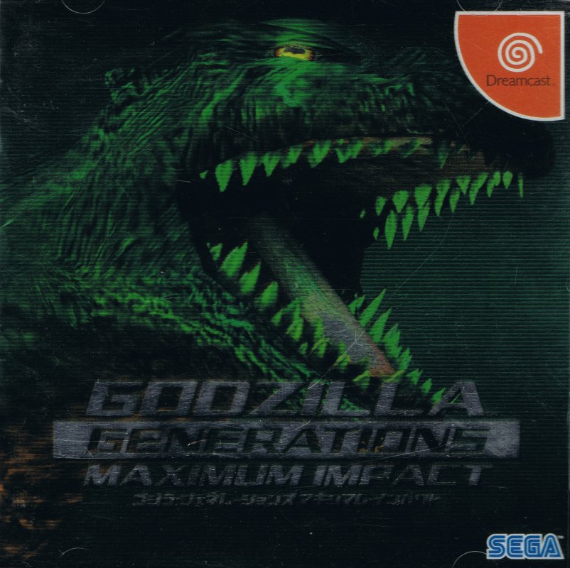 Capa do jogo Godzilla Generations Maximum Impact