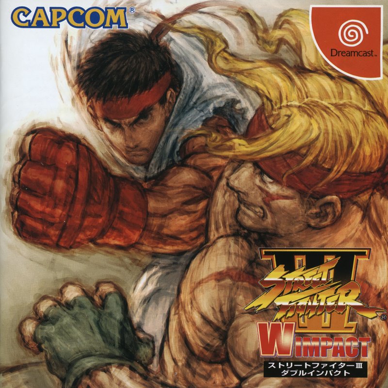 Capa do jogo Street Fighter III: Double Impact