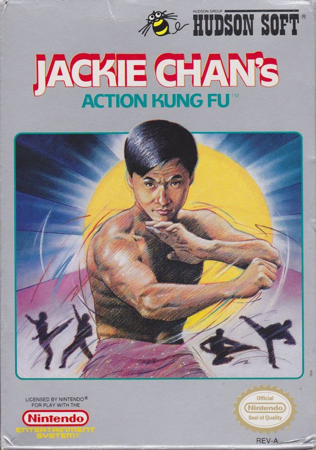 Capa do jogo Jackie Chans Action Kung Fu