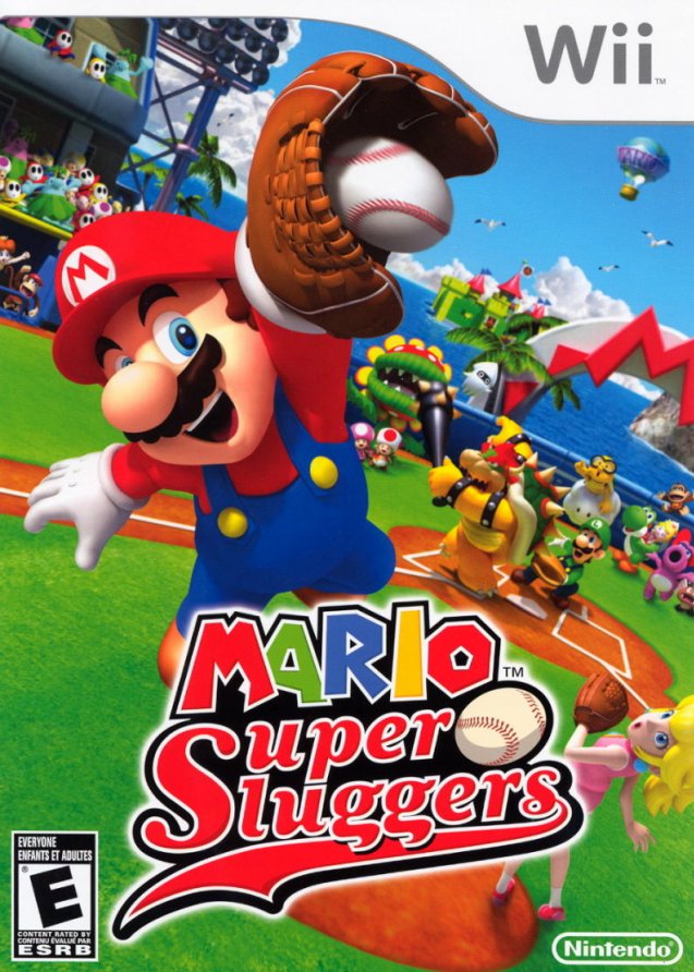 Capa do jogo Mario Super Sluggers