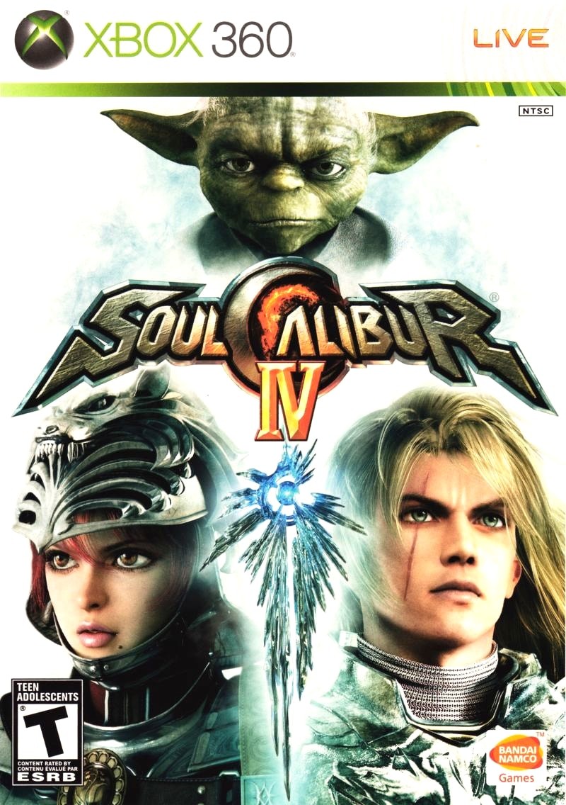 Capa do jogo SoulCalibur IV