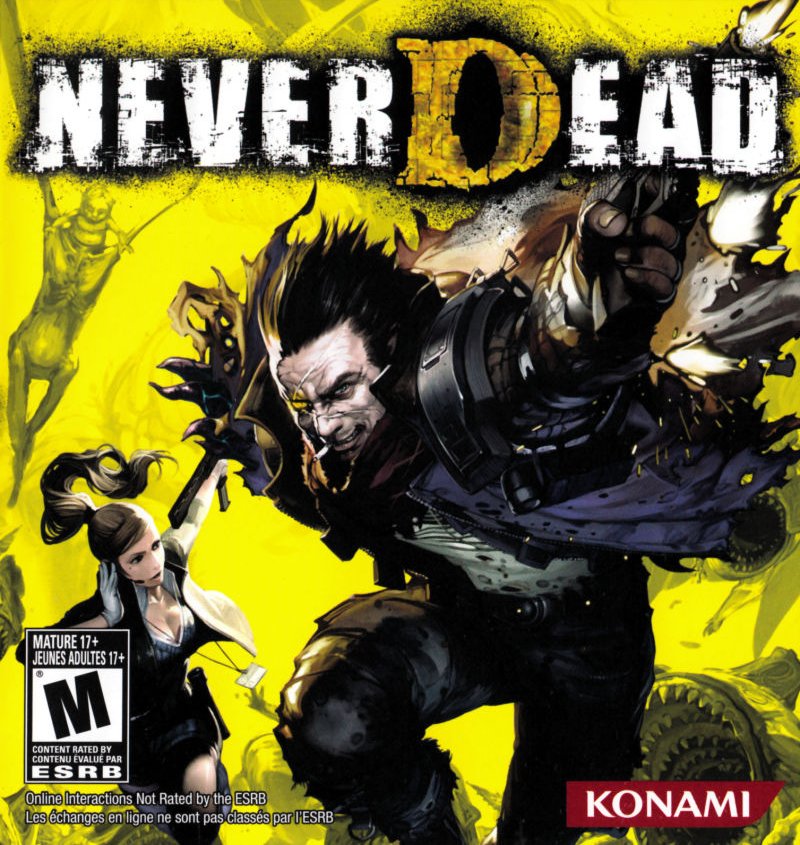 Capa do jogo NeverDead