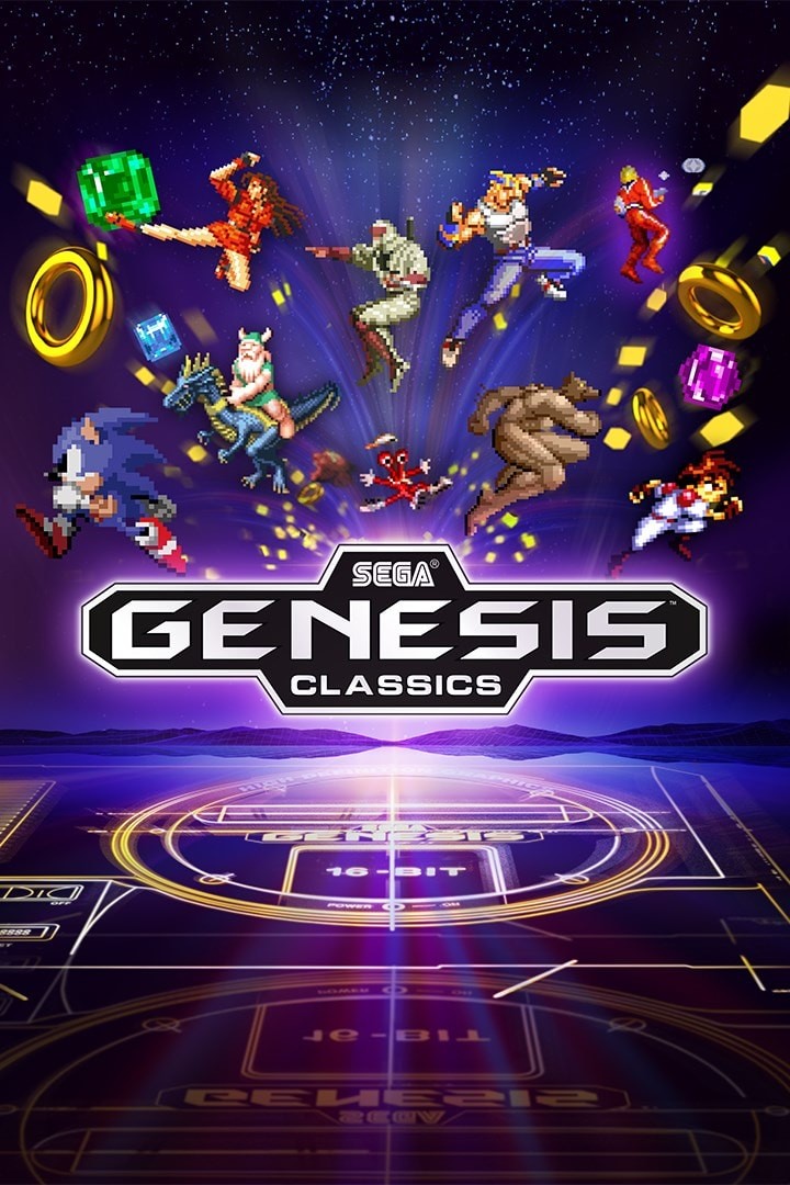 Capa do jogo SEGA Genesis Classics