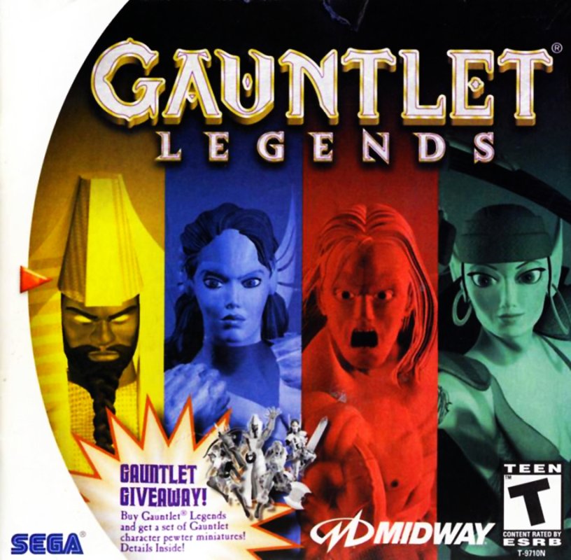 Capa do jogo Gauntlet Legends