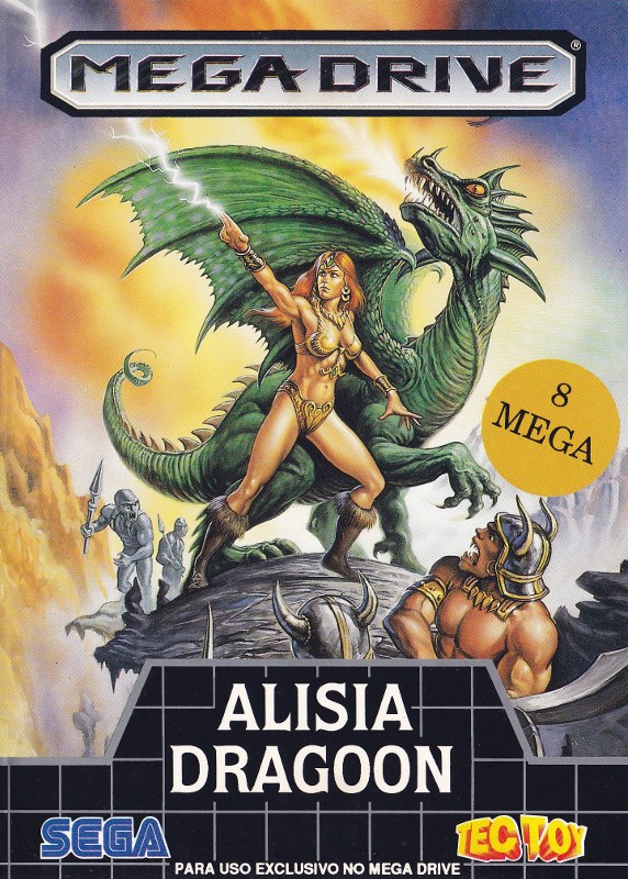 Capa do jogo Alisia Dragoon