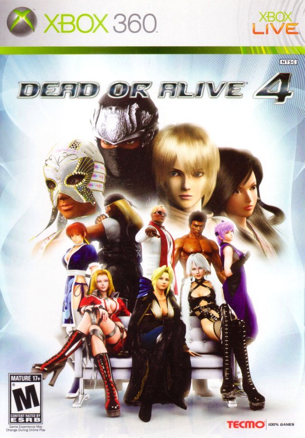 Capa do jogo Dead or Alive 4