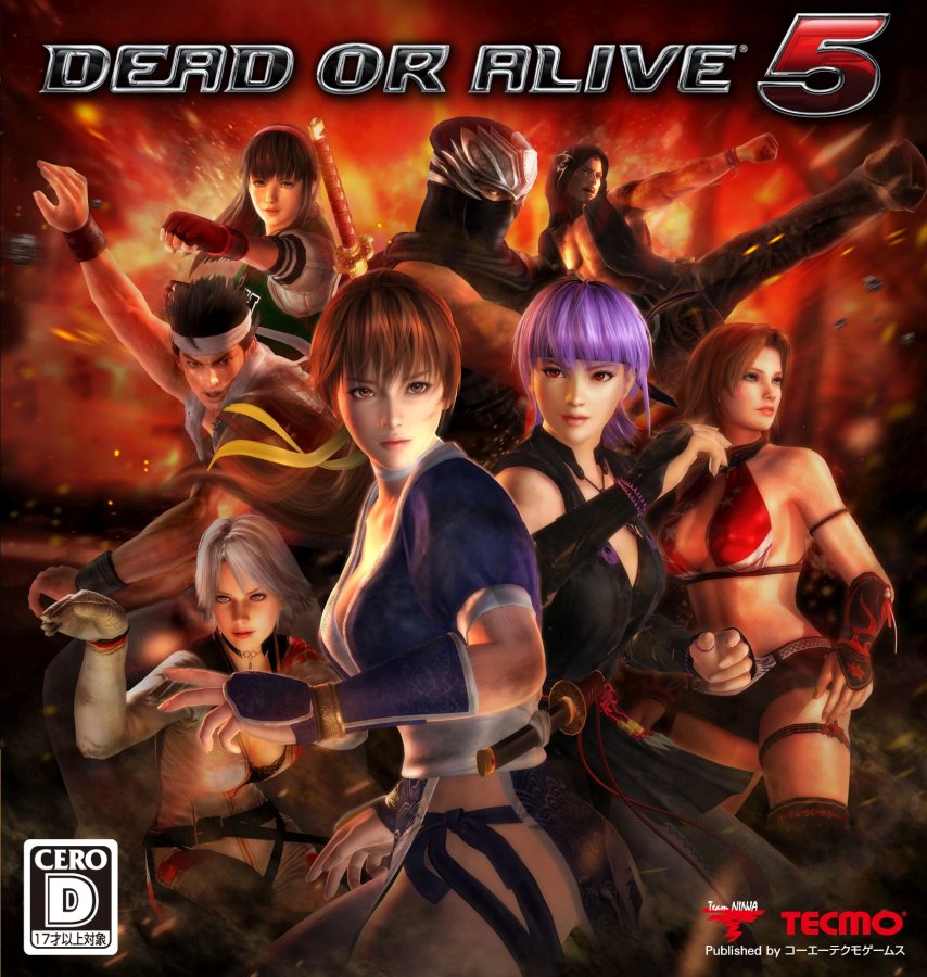 Capa do jogo Dead or Alive 5