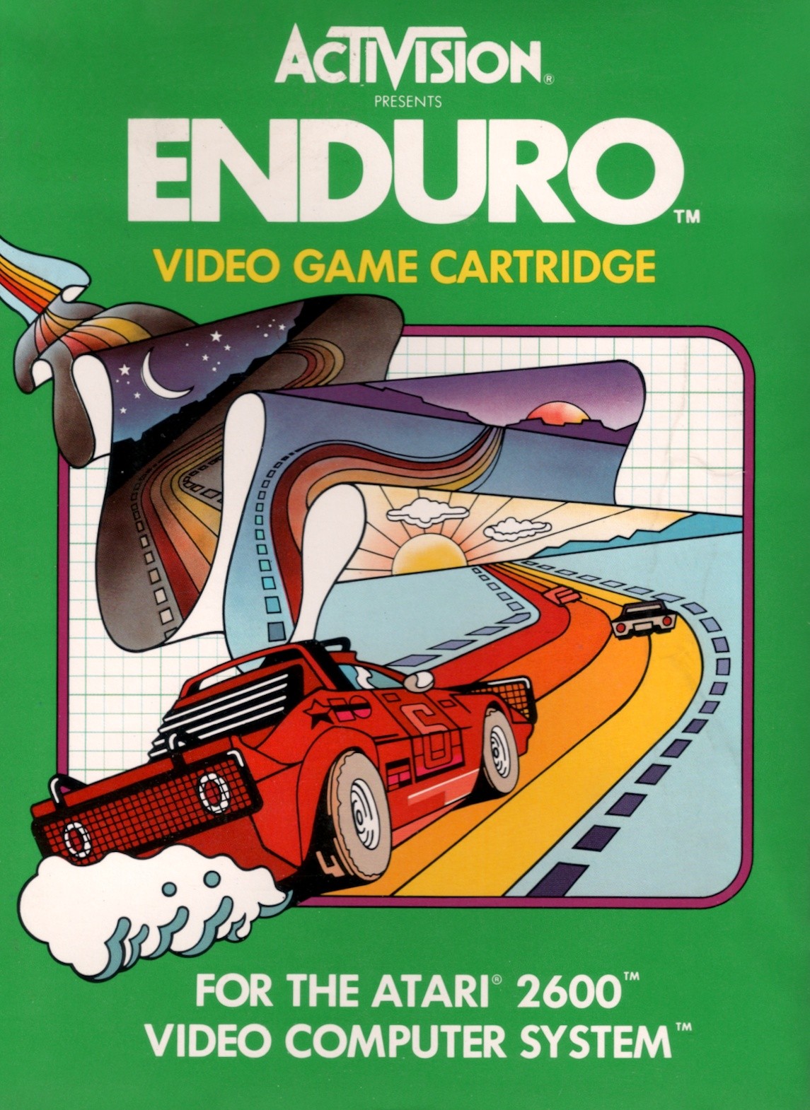 Capa do jogo Enduro