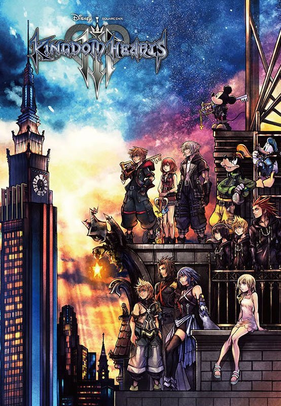 Capa do jogo Kingdom Hearts III