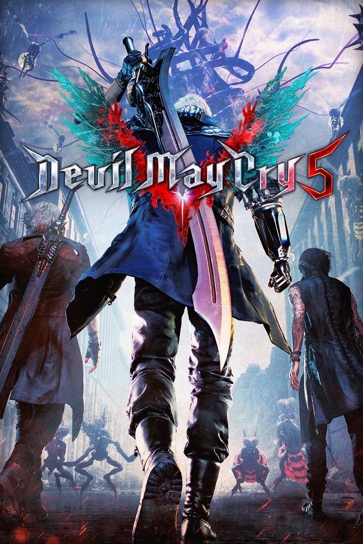 Capa do jogo Devil May Cry 5