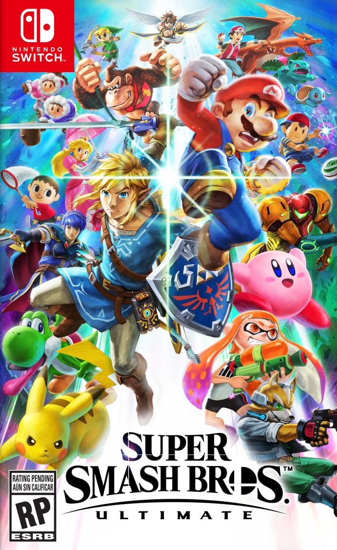 Capa do jogo Super Smash Bros Ultimate