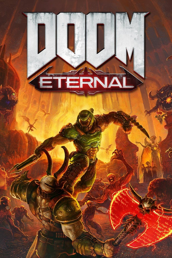 Capa do jogo Doom Eternal