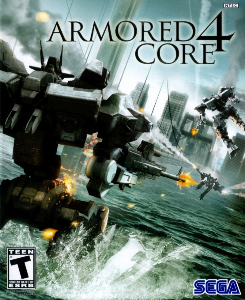 Capa do jogo Armored Core 4