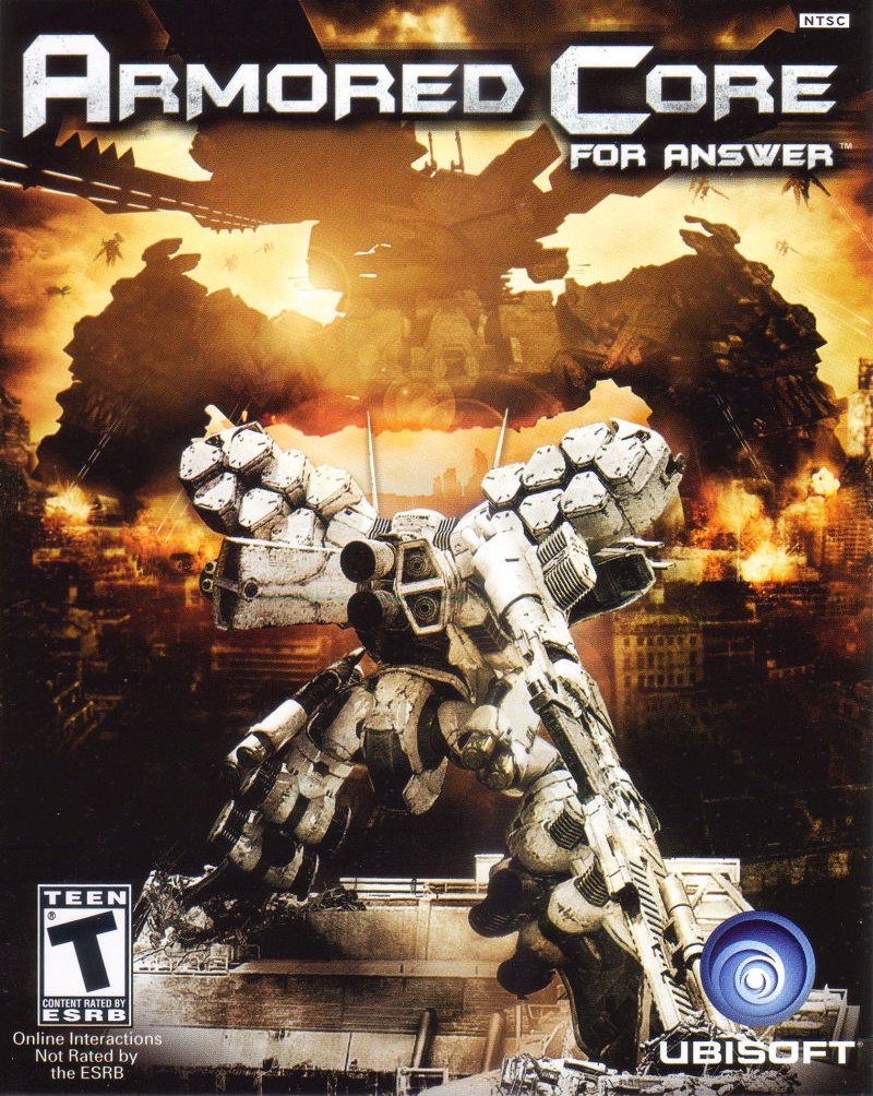 Capa do jogo Armored Core: For Answer