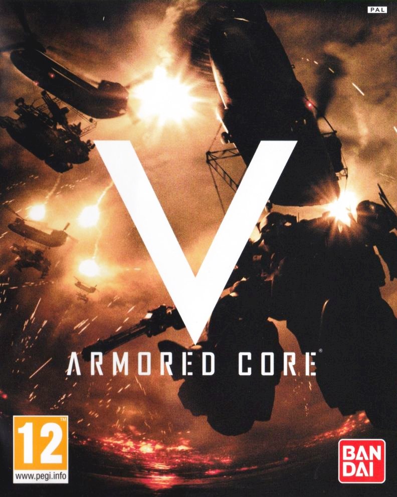 Capa do jogo Armored Core V