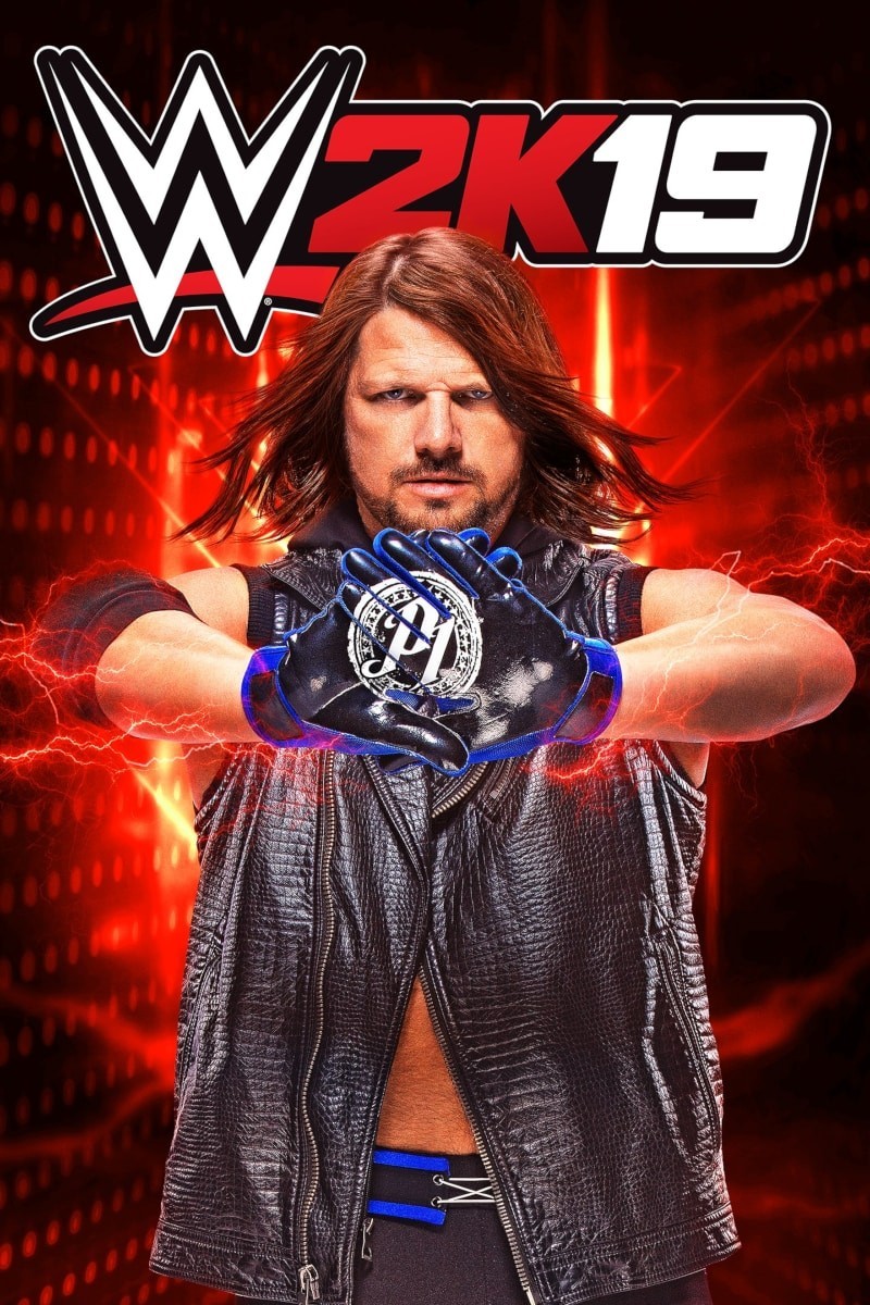 Capa do jogo WWE 2K19