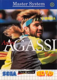 Capa de Andre Agassi Tennis