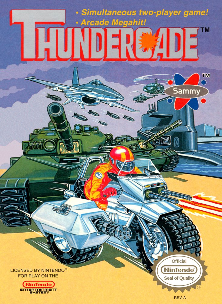 Capa do jogo Thundercade