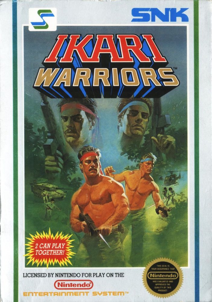 Capa do jogo Ikari Warriors