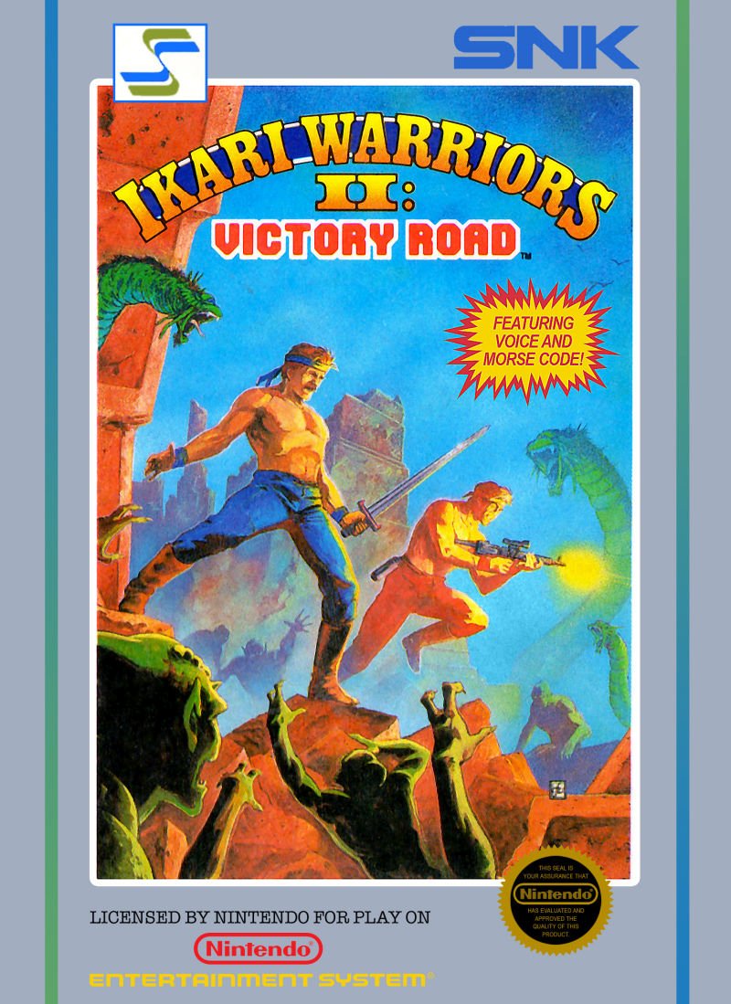 Capa do jogo Ikari Warriors II: Victory Road
