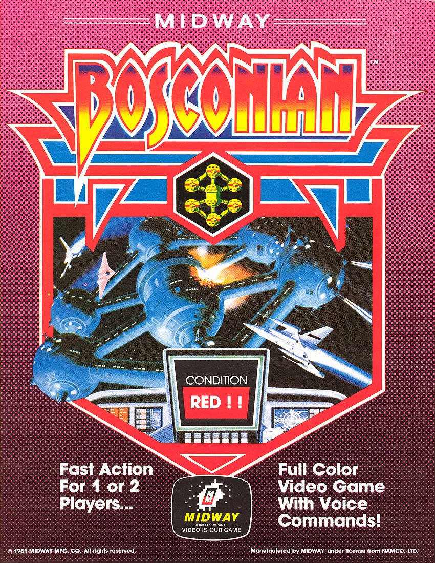 Capa do jogo Bosconian