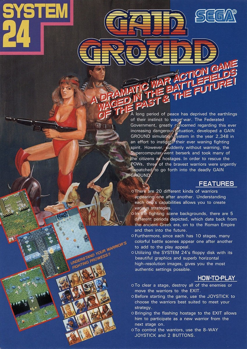 Capa do jogo Gain Ground
