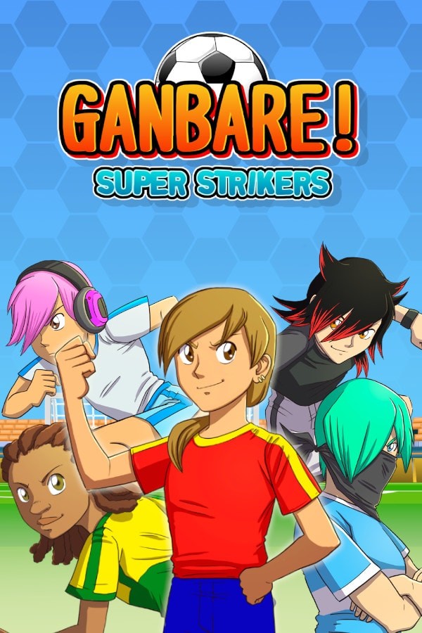Capa do jogo Ganbare! Super Strikers