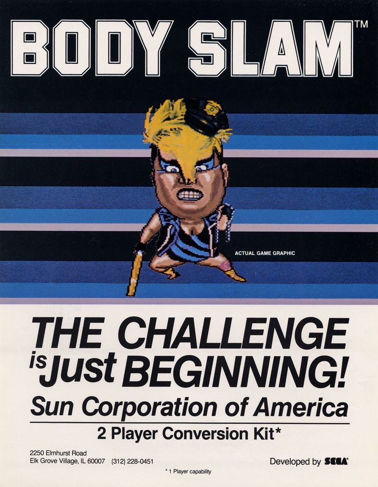 Capa do jogo Body Slam
