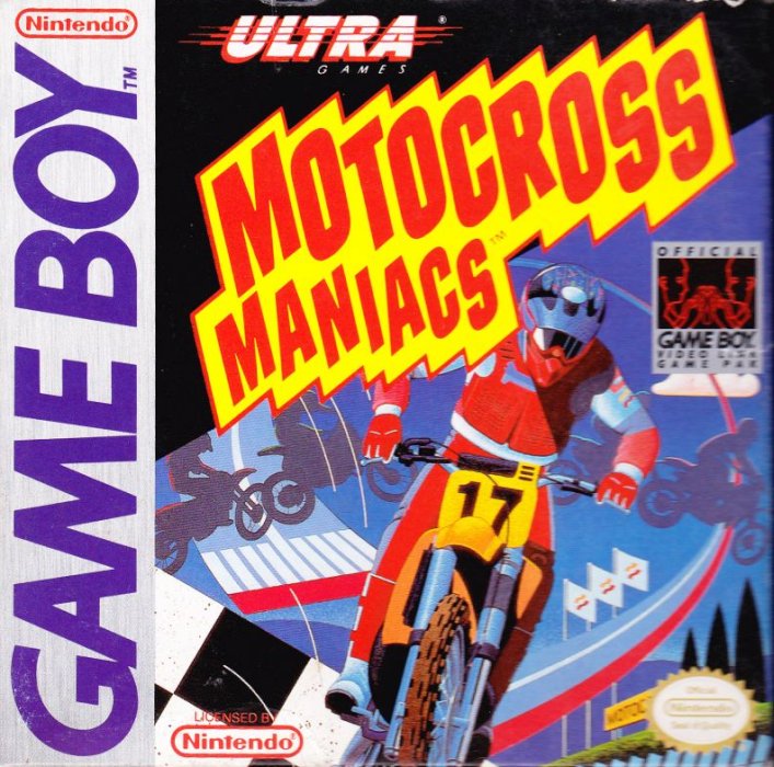 Capa do jogo Motocross Maniacs