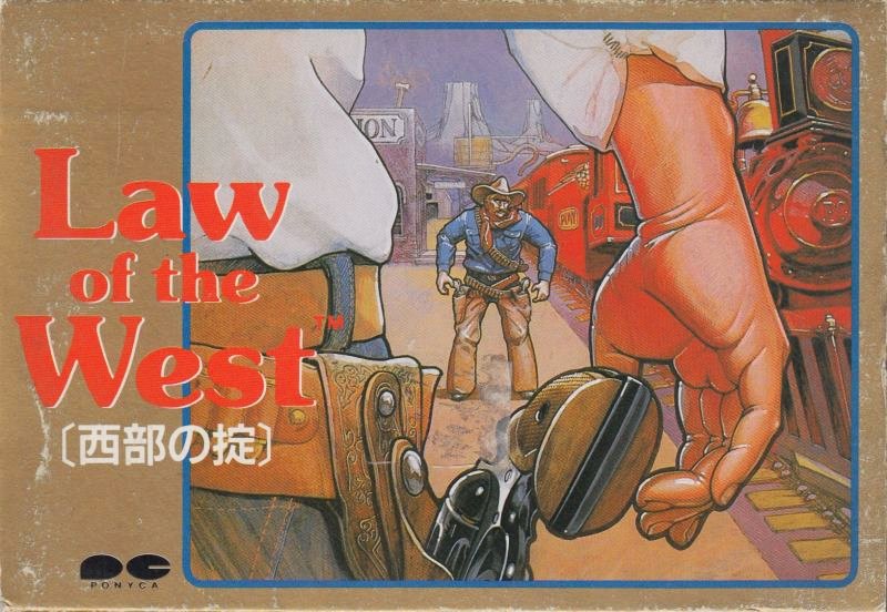 Capa do jogo Law of the West