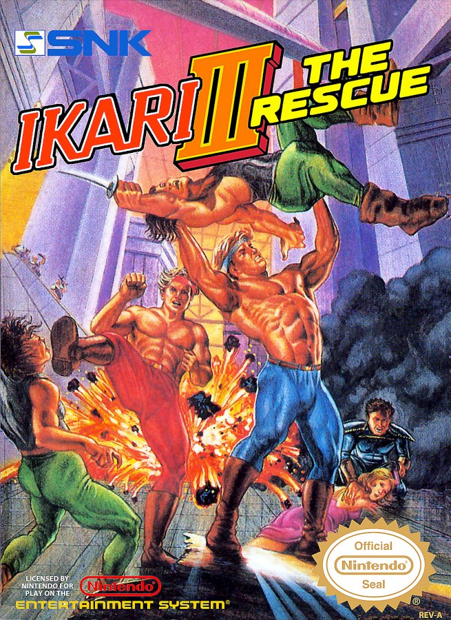 Capa do jogo Ikari III: The Rescue