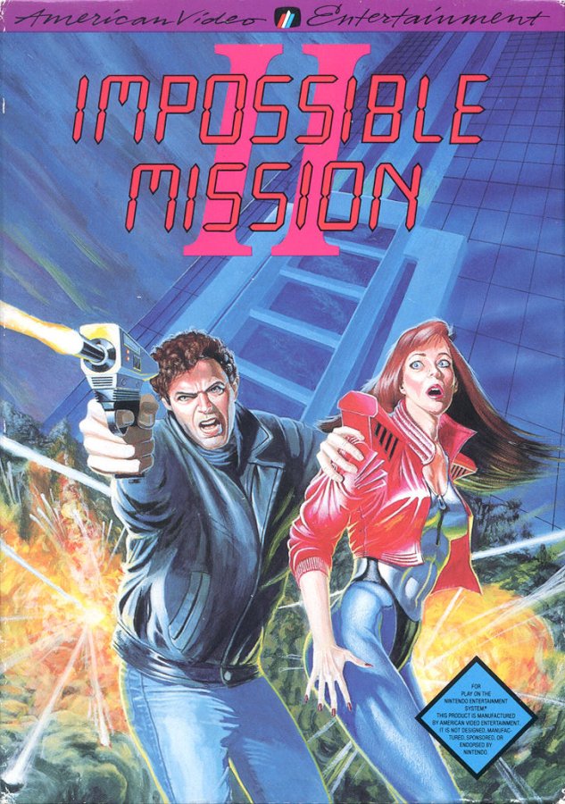 Capa do jogo Impossible Mission II