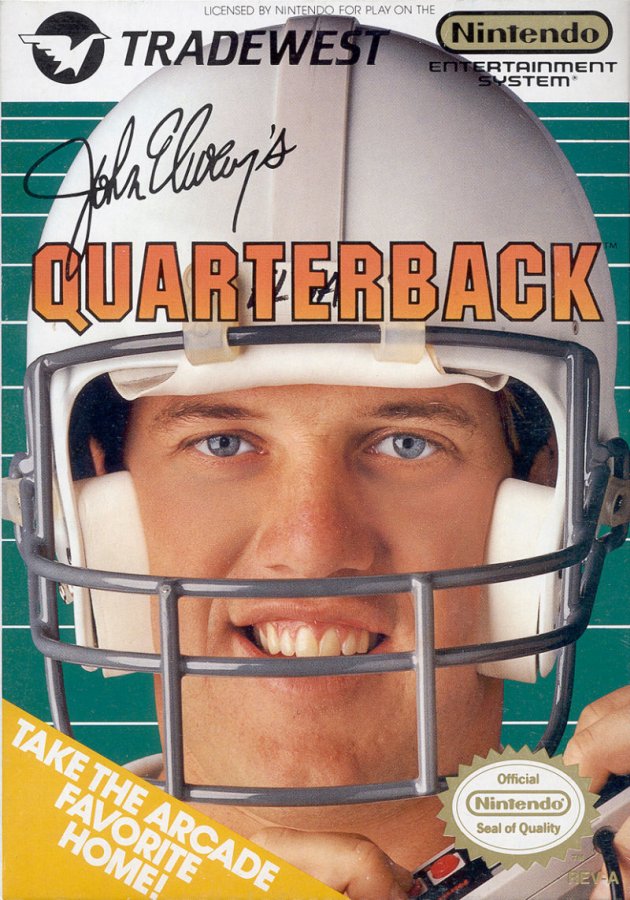 Capa do jogo John Elways Quarterback