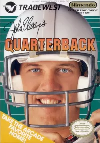 Capa de John Elway's Quarterback