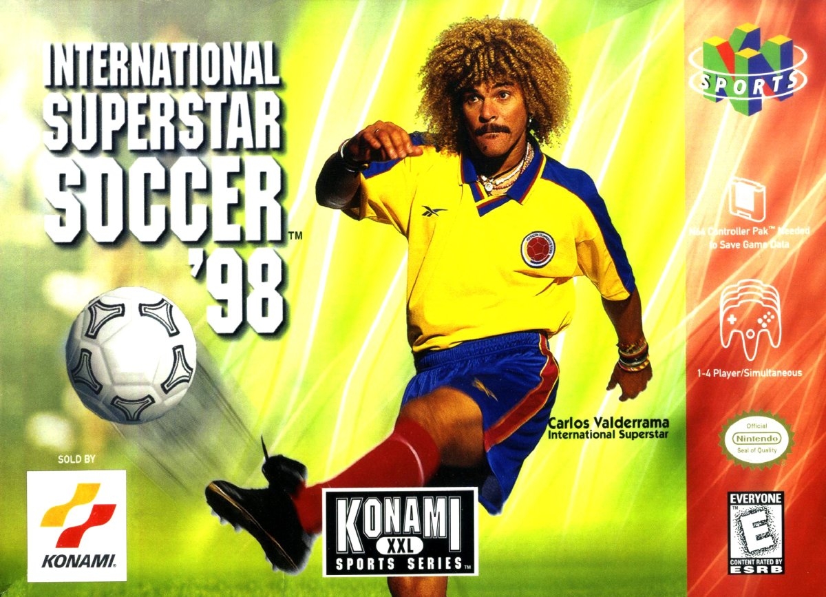 Capa do jogo International Superstar Soccer 98
