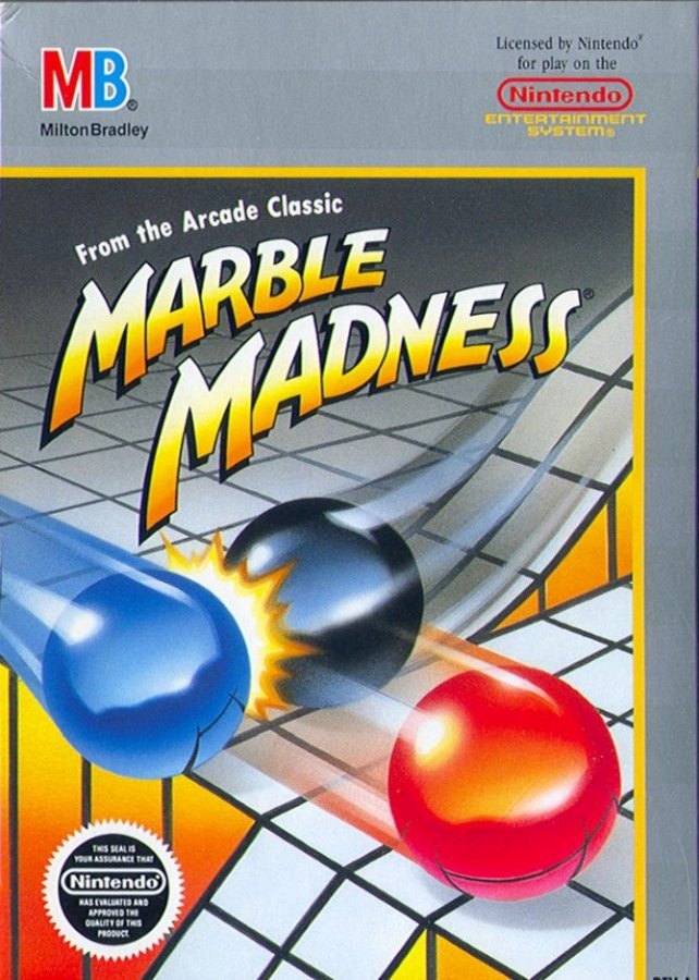 Capa do jogo Marble Madness
