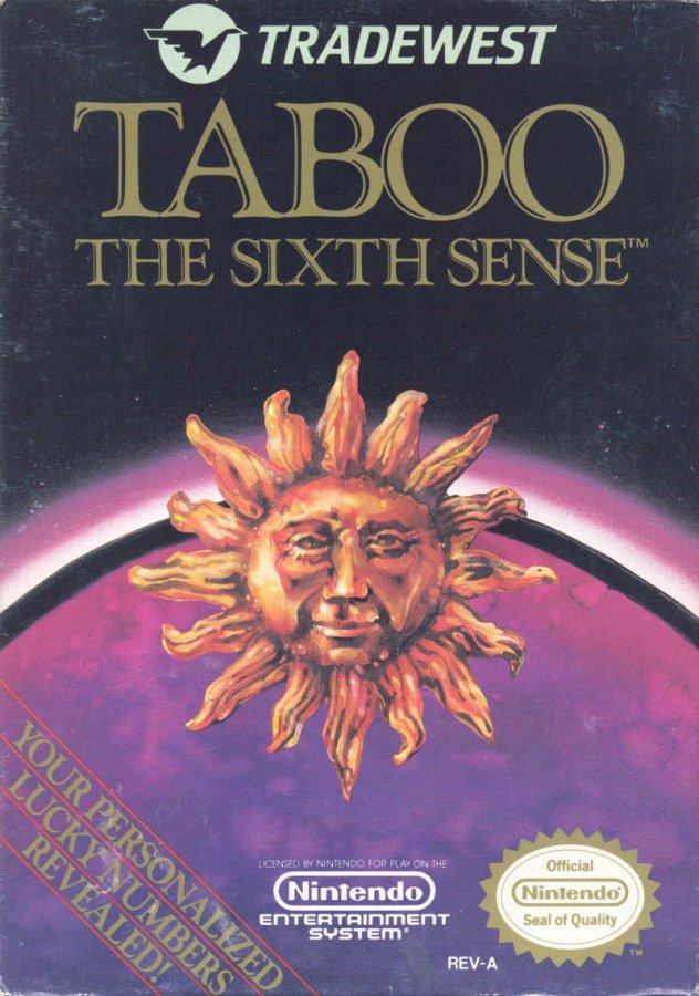 Capa do jogo Taboo: The Sixth Sense