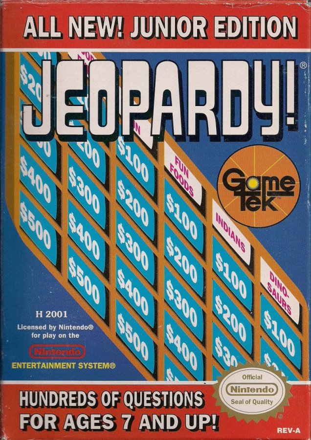 Capa do jogo Jeopardy! Junior Edition