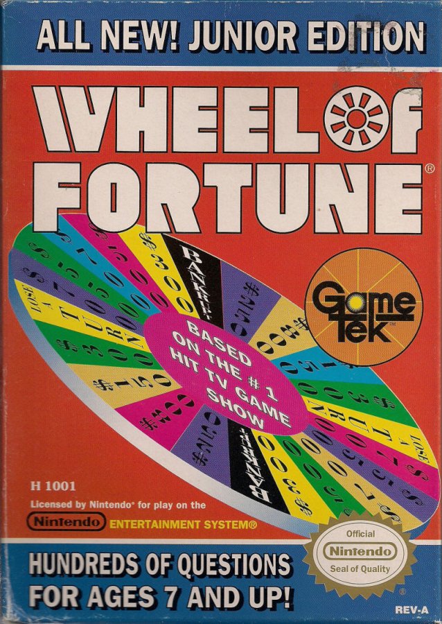 Capa do jogo Wheel of Fortune: Junior Edition