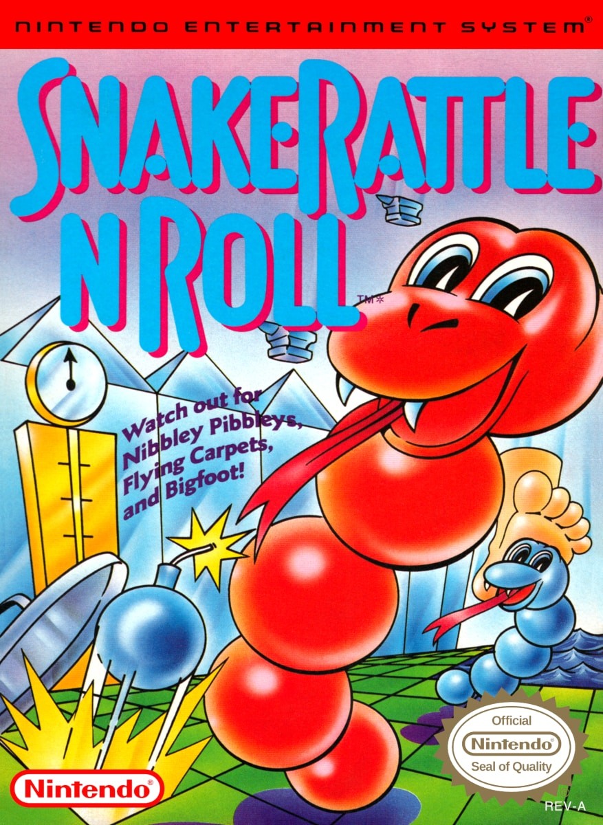 Capa do jogo Snake Rattle n Roll