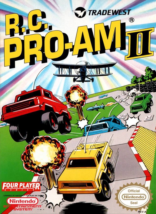 Capa do jogo R.C. Pro-Am II