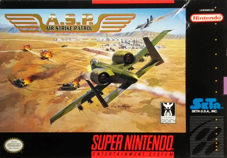 Capa do jogo A.S.P.: Air Strike Patrol