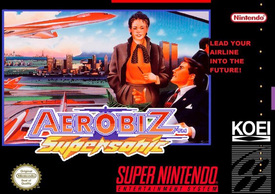 Capa do jogo Aerobiz Supersonic
