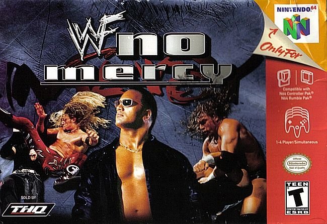 Capa do jogo WWF No Mercy